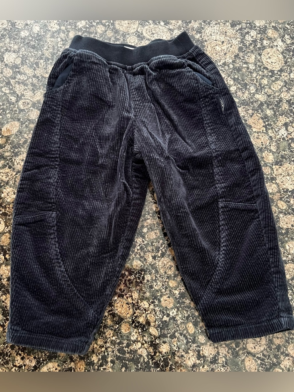 Zara‎ Kids Navy Corduroy Formal Trousers
